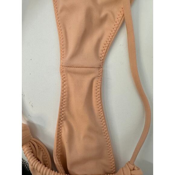 La Hana x Gabi Sullivan Peach Bikini Set - Picture 4 of 6